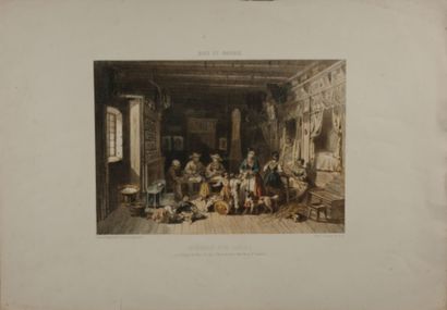 Hippolyte LALAISSE (1810–1884). Interior...