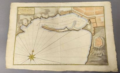 Jacques AYROUARD. Plan of the Port of Cassis...