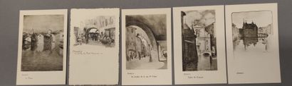André JACQUES (1880–1960), after. Set of...