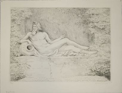André JACQUES (1880–1960). The Rhône (Fountain...