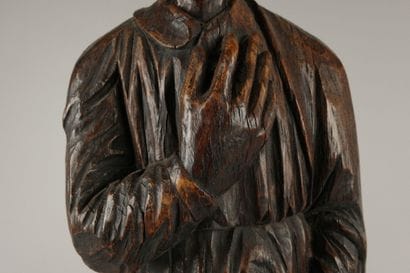 France, 17th century. Saint John of Calvary
Wooden...