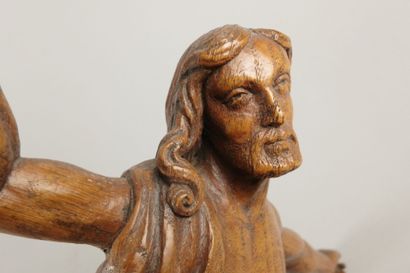 Germany, 19th century. Christ in glory
Carved...
