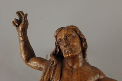 Germany, 19th century. Christ in glory
Carved...