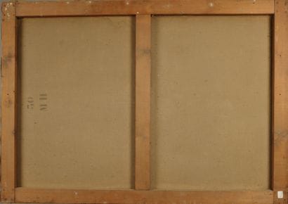 GODCHAUX (Late 19th century). Mountain Stream
Oil...
