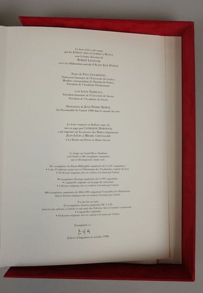 Paul GUICHONNET - Louis TERREAUX. Savoie....