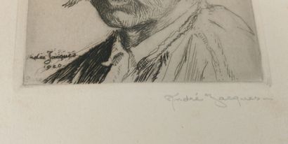 André JACQUES (1880–1960). Young Man from...