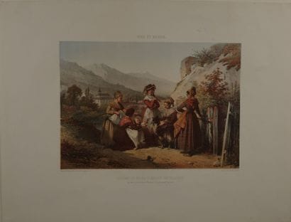 Eugène CICERI (1813–1890), after Félix BENOIST...