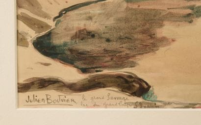 Julien BOUVIER (1913–1973). *Le grand sauvage*,...