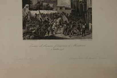 Set of prints including: - after Félix Benoist....