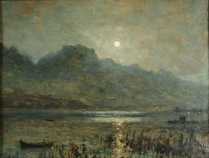 20th-Century School. Moonlight on a Lake...