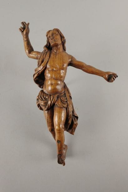 Germany, 19th century. Christ in glory
Carved...