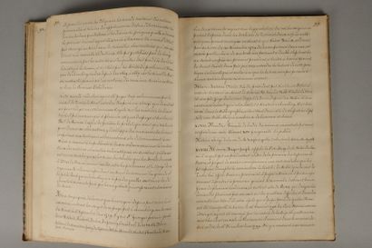 History of Savoy.
Handwritten notebook (3rd),...