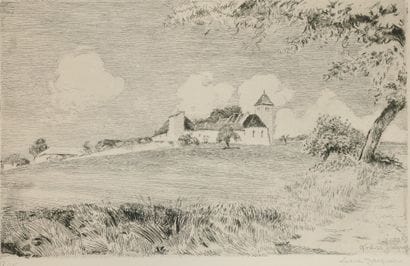 André JACQUES (1880–1960). The Priory of...