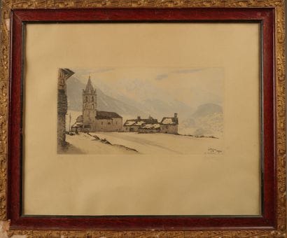 Joanny DREVET (1889–1969). Sollières and...