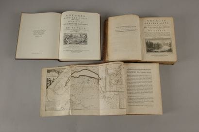 SAUSSURE (Horace-Bénédict de) - Voyages dans...