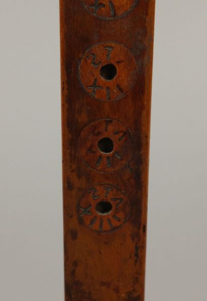 Wood and mother-of-pearl inlaid Jerusalem...