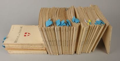 REVUE DE SAVOIE. Dardel Bookstore, comprising:...