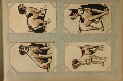 Album containing approximately 220 vintage...