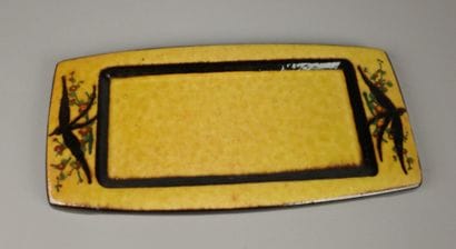 Paul JACQUET (1883–1968). Rectangular glazed...