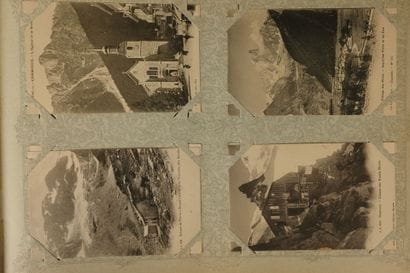 Album containing approximately 220 vintage...