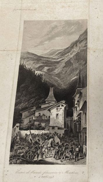 [SAVOIE]. Lot of engravings including: -...