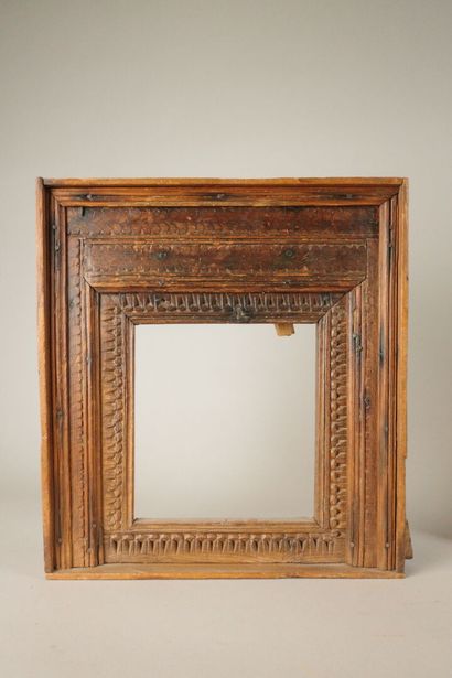 Set includes: - INDIA. Single-panel carved...