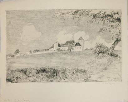 André JACQUES (1880–1960). The Priory of...