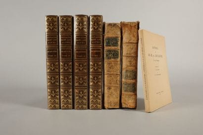 SAUSSURE (Horace-Bénédict de) - Voyages dans...