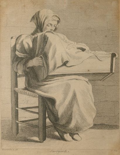 After Edme BOUCHARDON (1698–1762). Engraved...