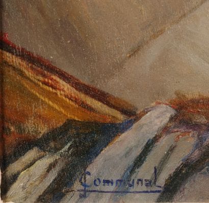 Joseph Victor COMMUNAL (1876–1962). La Meije
Oil...