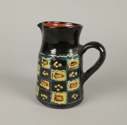 SAINT JORIOZ, Annecy pottery. Glazed terracotta...