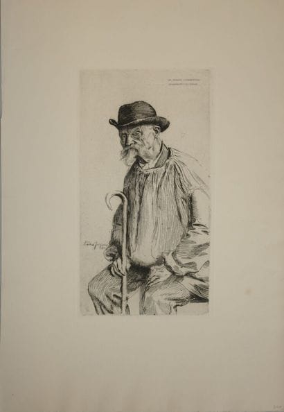 André JACQUES (1880–1960). The Rural Constable...