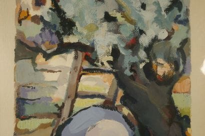 Bruno PERINO (1925–1996). Olive Harvest
Gouache...