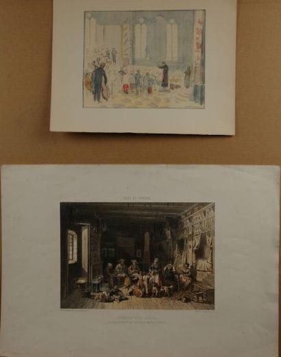 Hippolyte LALAISSE (1810–1884). Interior...