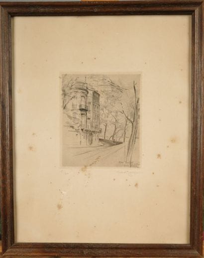 André JACQUES (1880–1960). Paris, Hôtel Lambert,...