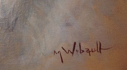 Marcel WIBAULT (1904–1998). Portrait of Eugénie...