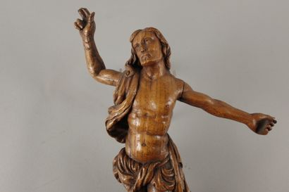 Germany, 19th century. Christ in glory
Carved...