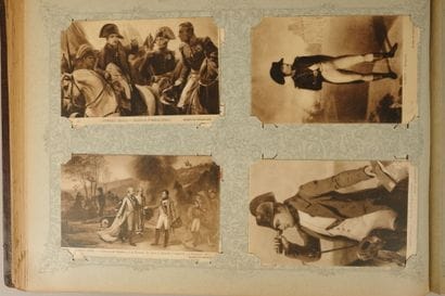 Album containing approximately 220 vintage...