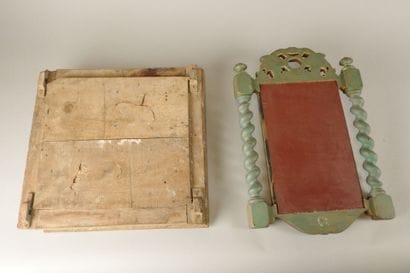 Set includes: - INDIA. Panel with four small...