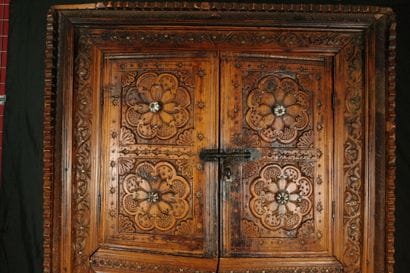 AFGHANISTAN. Exceptional cabinet made of...