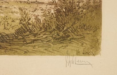 Joanny DREVET (1889–1969). Lyon: The Guillotière...