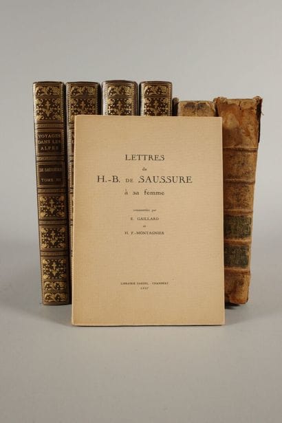 SAUSSURE (Horace-Bénédict de) - Voyages dans...
