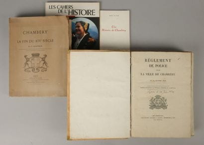 [REGIONALISM] [SAVOIE] Set of 4 volumes:
-...