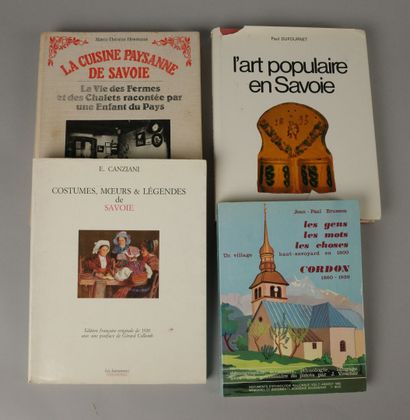 [SAVOIE] Set of 4 books: HERMANN (M.T.) -...