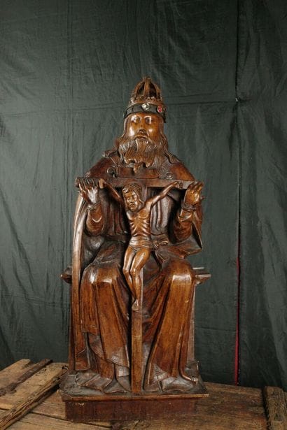 Throne of Grace
Natural wood sculpture; the...