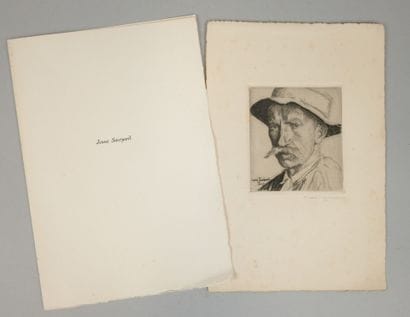 André JACQUES (1880–1960). Young Man from...