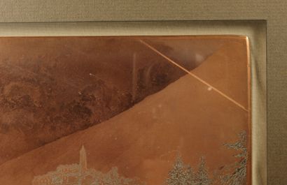 Joanny DREVET (1889–1969). Original copper...