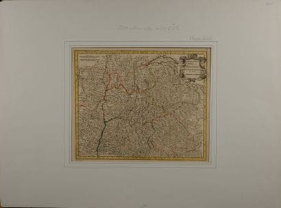 DAUPHINÉ. Nicolas SANSON (1600–1667). General...