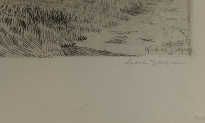 André JACQUES (1880–1960). The Priory of...