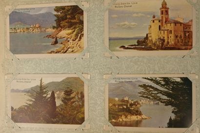 Album containing approximately 220 vintage...